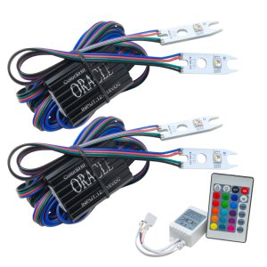 Ford F-150 Headlight DRL Upgrade Kit - ORACLE Lighting - ColorSHIFT w/ Simple Controller - `15-`17